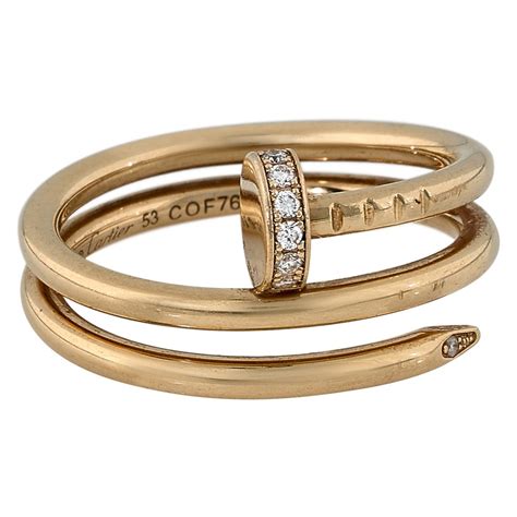 cartier bague|bague Cartier clou.